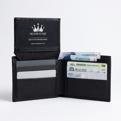 NBC Plus – Men's Bifold Wallet & Card Holder Set